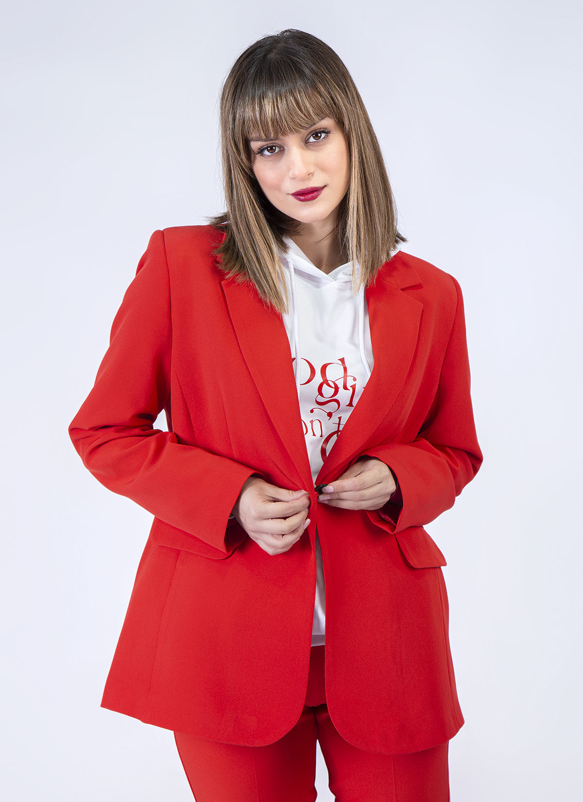 Veste Tailleur Col a Revers Zara