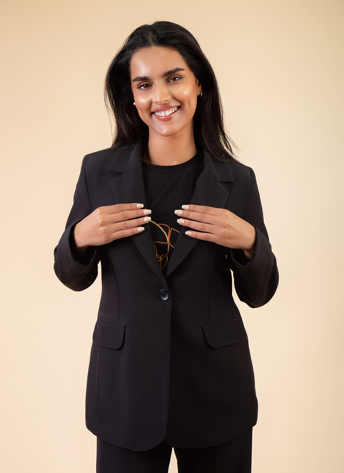 Veste Tailleur Col à Revers