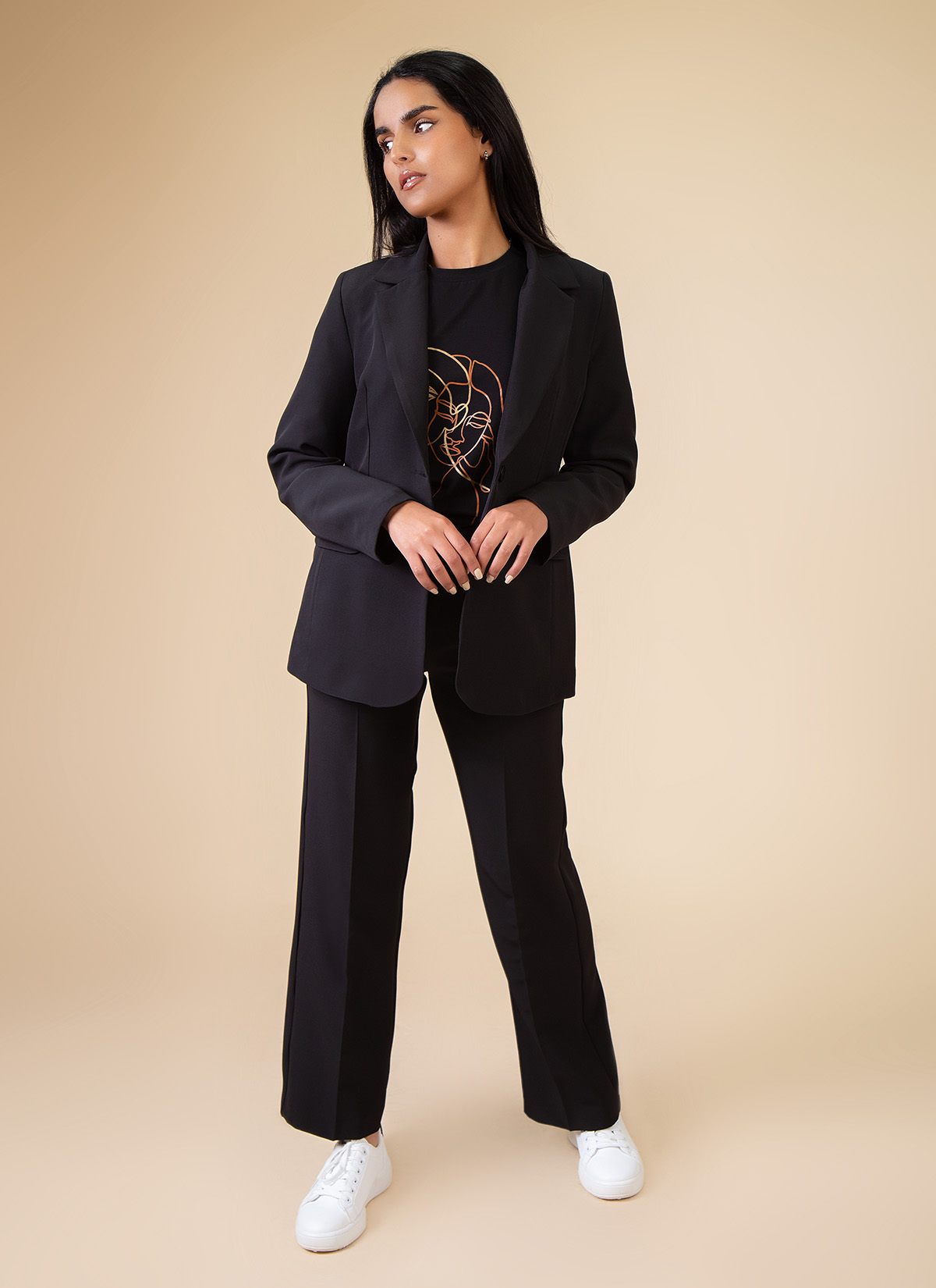 Veste Tailleur Col à Revers