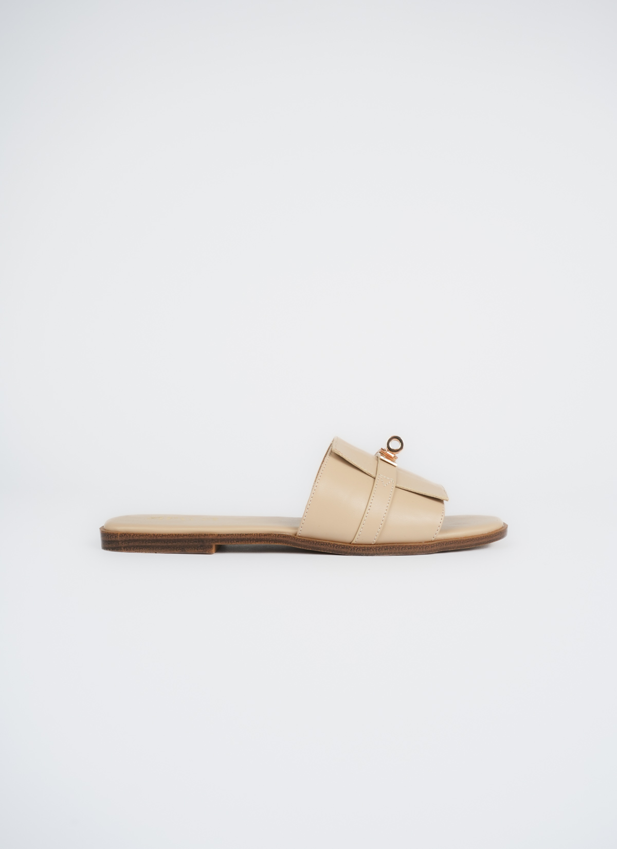 Sandale en cuir