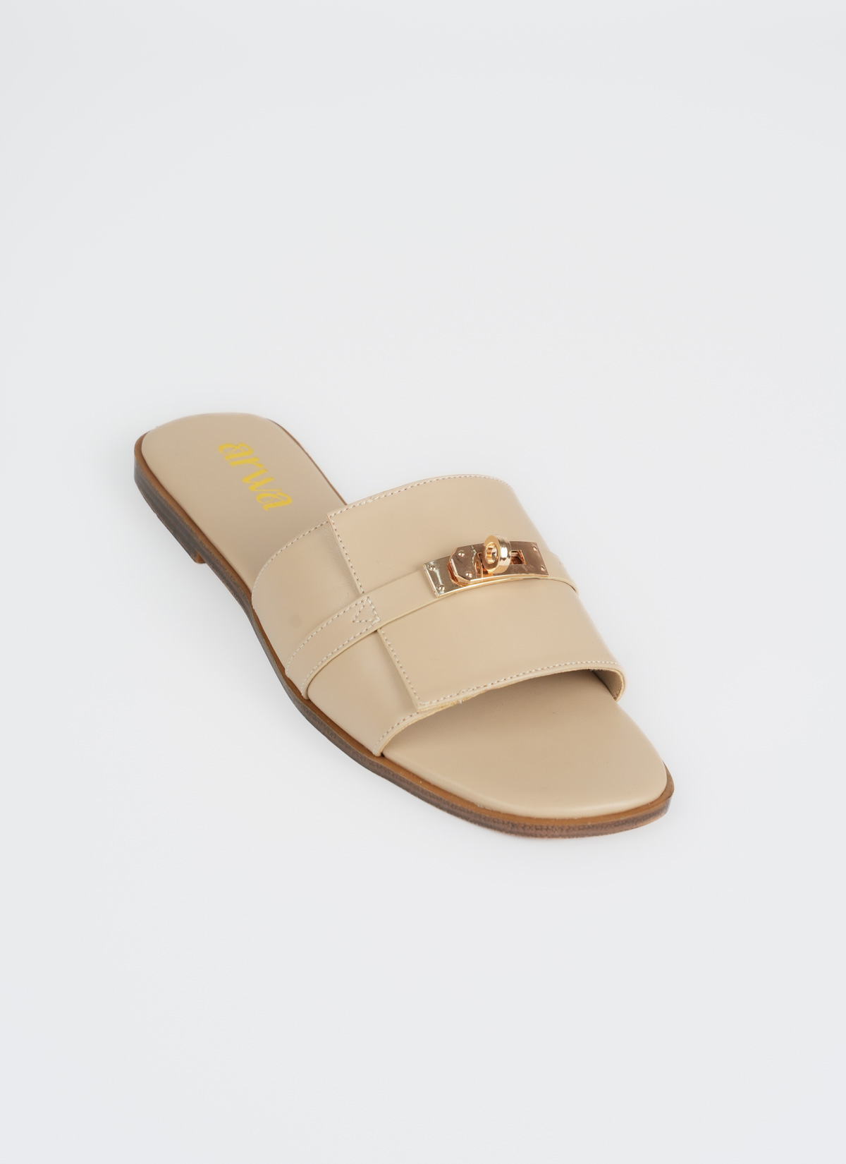 Sandale en cuir
