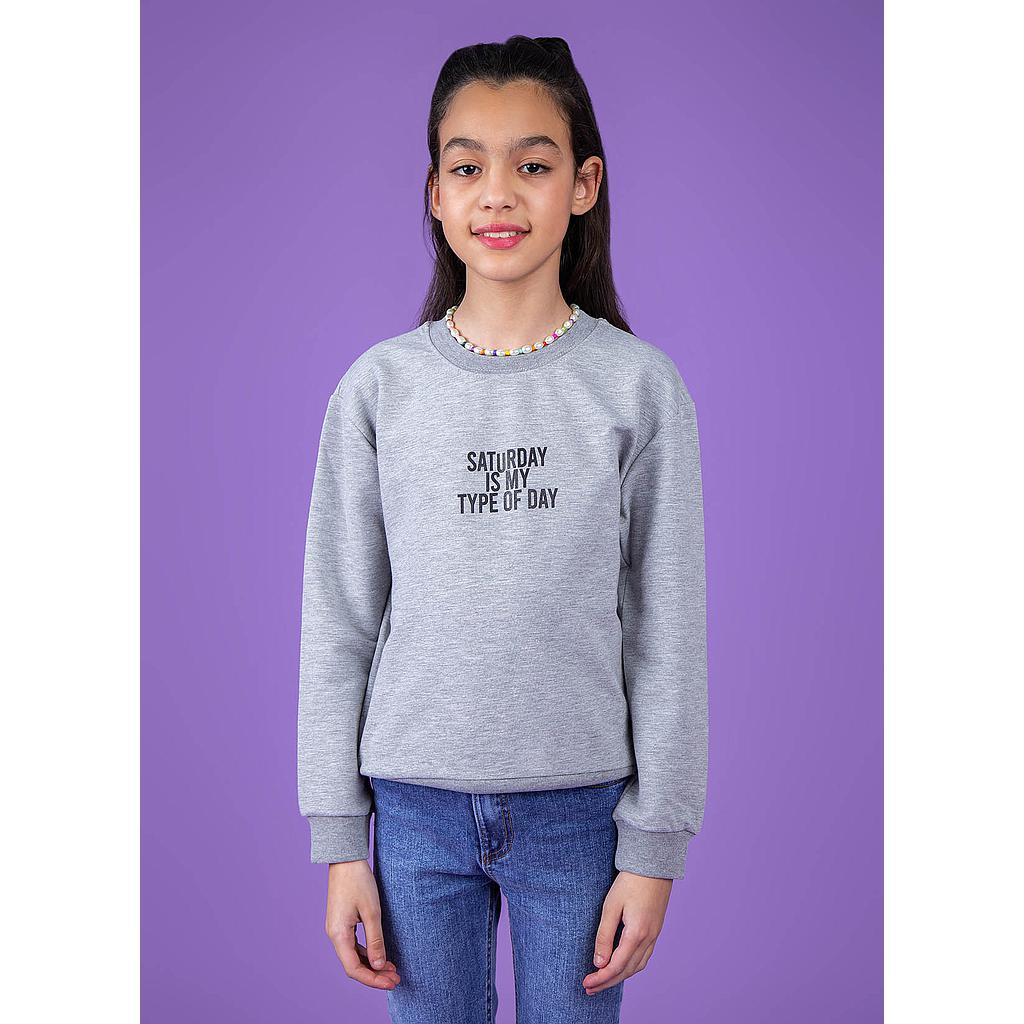 Sweatshirt en Molleton