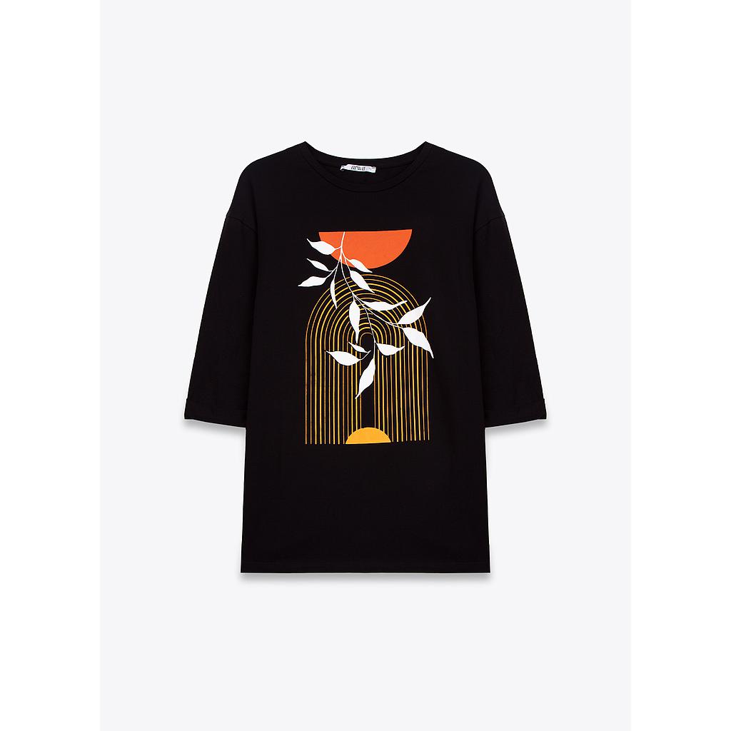T-SHIRT À COL ROND