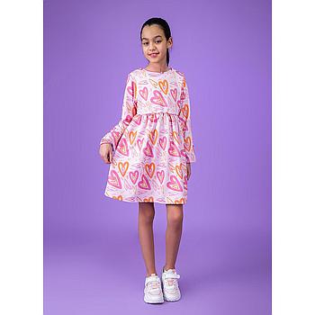 Robe Mi-longue avec Imprimé